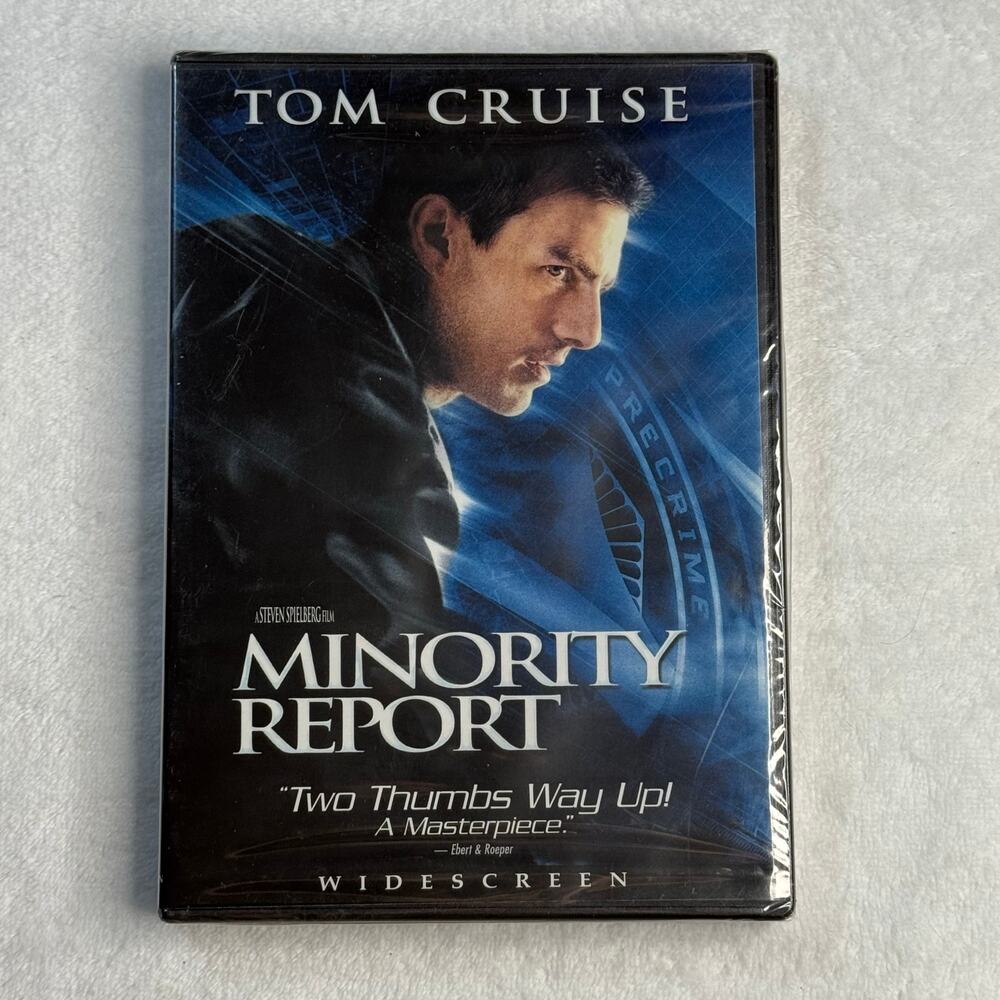 Minority Report (2002) DVD Widescreen New‎ Sealed Tom Cruise Spielberg